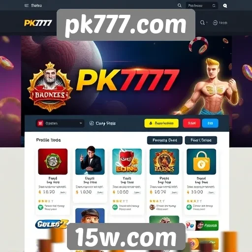 Análise da experiência do usuário no pk777.com